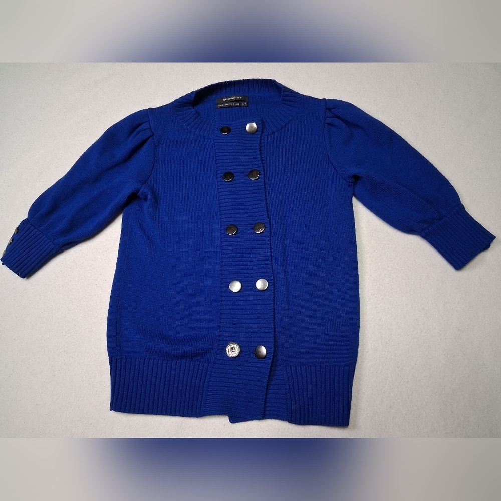 Club Monaco Royal Blue Cardigan Sweater